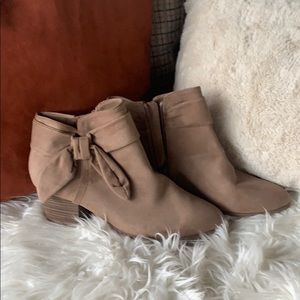 Tan Booties